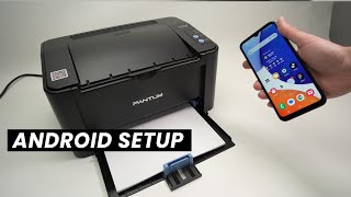 Setup Pantum P2500W amp P2502W Printer With Your Android Phone [upl. by Leigha592]