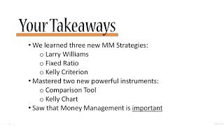 Money Management takeaways [upl. by Emiolhs]