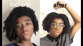 ANDROGYNOUSMASCULINE MAKEUP TIPS AND CONTOURING [upl. by Christiano609]