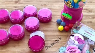 How To Make Bubblegum Lip Scrub with recipe [upl. by Yelram415]