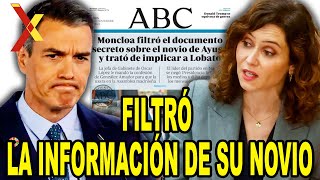 La VIRAL portada que ACORRALA a Sánchez 💥 FILTRÓ LA INFOMACIÓN del novio de Ayuso [upl. by Haddad]