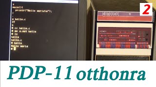 PDP11 otthonra 2 rész [upl. by Sisak]