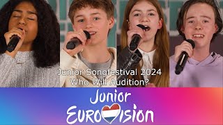 WHO WILL AUDITION  Junior Songfestival 2024  Part 1 [upl. by Adnilrem]