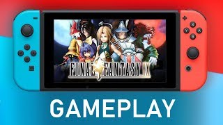 Final Fantasy IX  Nintendo Switch Gameplay  First 15 Minutes [upl. by Rodrigo]