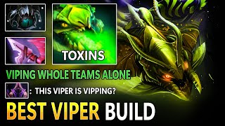 Best Viper Build For Solo Kills Ever   Turbo  Viper  25 Kills 15 Assists  Dota 2  GameMaker [upl. by Naenej980]