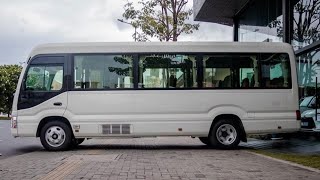 Toyota Coaster Family Bus 14 Seater VIP 4 2L Diesel Manual Transmission Luxury minivan [upl. by Eenoj]