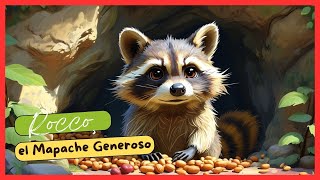 Rocco el mapache generoso  Cuentos infantiles para dormir  Cuentos en español Cuentosanimales [upl. by Ribaudo]