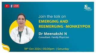 Tune into our upcoming live session on Emerging and Reemerging  Monkeypox [upl. by Ahsenav274]