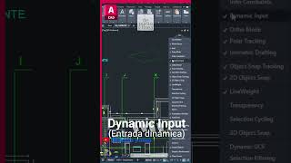 Aprende a personalizar la entrada dinámica en AutoCAD 💥🚀 [upl. by Nyladgam]