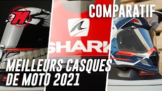 TOP 7 meilleurs CASQUES DE MOTO 2021 [upl. by Kcirdes]