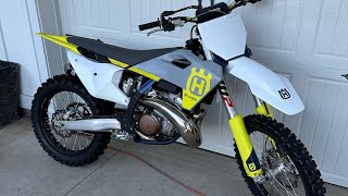 5 POINTS MX FIRST RIDE ON 2023 TC250 [upl. by Adlin]