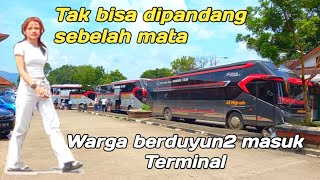 Bus AL HIJRAH di kerumuni warga [upl. by Imef]