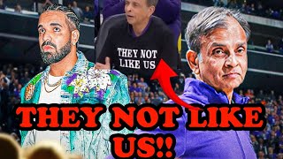 🚨😱Drake vs DeMar DeRozan The Hilarious Rivalry Rekindled at Vince Carters Jersey Retirementquot [upl. by Acireh]