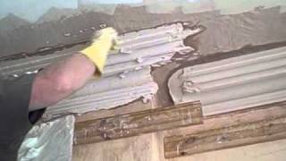 Running Cornice InSitu Tutorial Plastering [upl. by Gus]