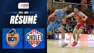 Gravelines Dunkerque vs Cholet  Résumé 20232024  LNB Officiel [upl. by Amieva473]