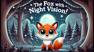 Did you know that foxes have amazing night vision 🦊🌙 [upl. by Leuqar]