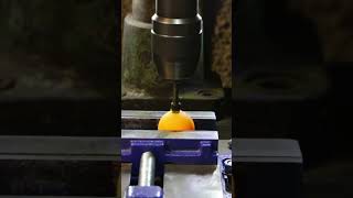 Milling Bit Vs Ping Pong Ball [upl. by Annahsor]