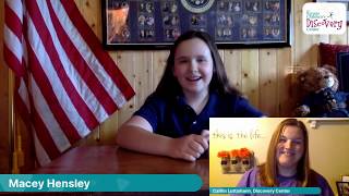 Macey Hensley talks to the Discovery Center [upl. by Tabby]