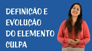 Responsabilidade Civil  Definição e Evolução do Elemento Culpa [upl. by Burnaby820]