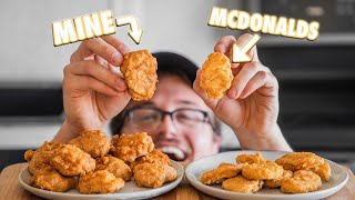 Making McDonalds Chicken McNuggets At Home  But Better [upl. by Adnima652]