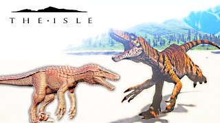 The Isle  HYPO UTAH MODEL PROGRESSING TO UTAH SUPER DRINKING amp CARNO FIGHTS SHANT  Gameplay [upl. by Ennoitna619]