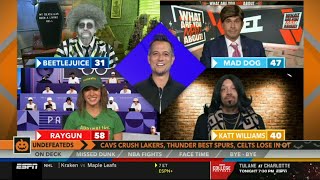 Around the Horn crew react to Cavaliers crush Lakers Thunder sink Spurs Pacers edged Celtics in OT [upl. by Wallford227]