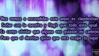 Amor Prohibido con letra Bamby Ds ft Bocca Myers [upl. by Adiana371]