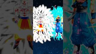 Goku infinity forms Vs gogeta infinity forms ♾️😱dragonballzgokugogetaanimetrending1 [upl. by Dud]