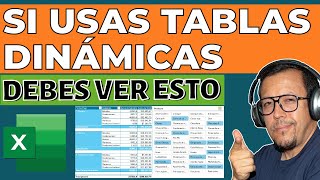 El secreto para crear tablas dinámicas profesionales en Excel [upl. by Stoneham]