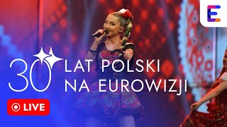 LIVE 30 LAT POLSKI NA EUROWIZJI  30042024 [upl. by Ardeid]