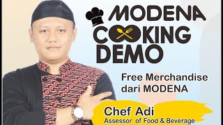 Modena Cooking Demo Bersama Chef Adi [upl. by Ikkin]