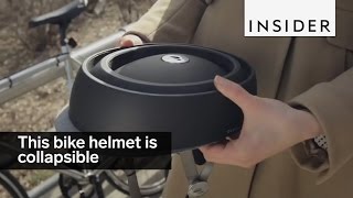 This bike helmet is collapsible [upl. by Leanor]