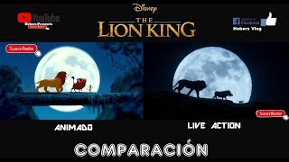 Rey León New trailer COMPARACIÓN 1994 vs 2019  El Rey Leon Trailer 2 [upl. by Htebizile]