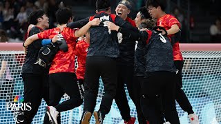 Japan wins goalball gold in overtime on goal you won’t believe  NBC Sports [upl. by Sisile574]