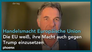 Politikwissenschaftler Prof Hubert Zimmermann über die EUHandelsbeziehungen mit den USA [upl. by Ynafetse]