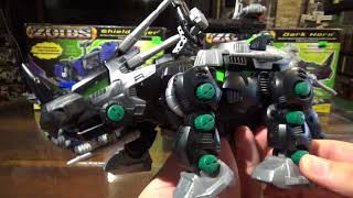 Zoids Hasbro Shield Liger and Dark Horn Model Kit Review [upl. by Eseyt]