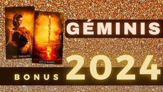 ⭐️GEMINIS♊️Sorpresa Se consolida un VÍNCULO😍💍Gran éxito personal brillarás HOROSCOPO GEMINIS 2024 [upl. by Nosecyrb765]