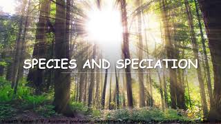 Species and Speciation  Phyletic and true speciation Sympatric allopatric etc [upl. by Patty]