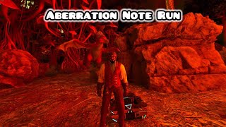 Aberration Note Run Ark Ascended [upl. by Nessie589]