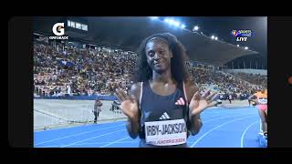 Highlights of Racers Grand Prix 2024 trackandfield kingston jamaica [upl. by Goldie]