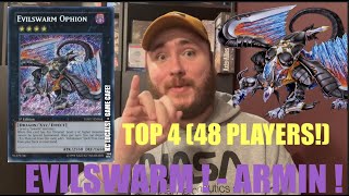 EVILSWARM DECK PROFILE  ARMIN  🦉 💎 TOP 4 KC LOCALS  EVILSWARM [upl. by Nocaj]