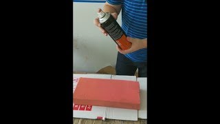 Sprayidea Carpet Spray Adhesive Uses [upl. by Marley]