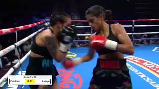 Gabriela fundora Vs Daniela asenjo full fight highlights [upl. by Hsuk]