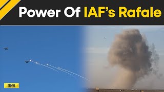 Watch IAFs Rafale Roars Through The Sky Of Pokhran  Exercise Vayu Shakti24 [upl. by Maudie881]