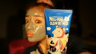 Hell Pore Clean Up Mask by Elizavecca review [upl. by Ridley]