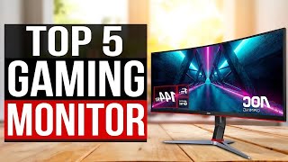 TOP 5 Best Gaming Monitor 2024 [upl. by Pier]