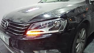 VW PASSAT B7 COMFORTLINE BİLED PROJECTOR [upl. by Hulda455]