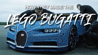 The Lifesized Bugatti Chiron Made From Lego® Technic [upl. by Iives]