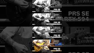 PRS SE Mark Tremonti vs McCarty 594 vs Pauls Guitar vs DGT  THE LWNR  Gasoline Demo [upl. by Shinberg]