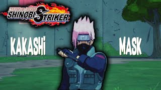 New Kakashi Mask For CAC Gameplay Naruto To Botuto Shinobi Strikers [upl. by Kentiga]